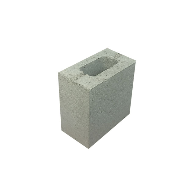 National Masonry Concrete Grey Block Thick Wall Half 15.703 Newcastle