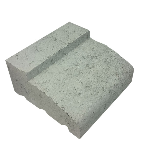 National Masonry Concrete Grey Block Half Height Sill Solid 20.40 National Masonry