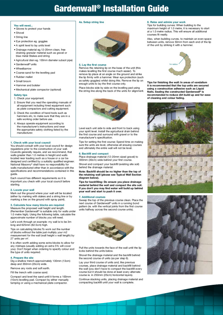 thumbnail of National-Masonry-NQLD-How-to-Lay-Guide-Gardenwall-Retaining-Wall