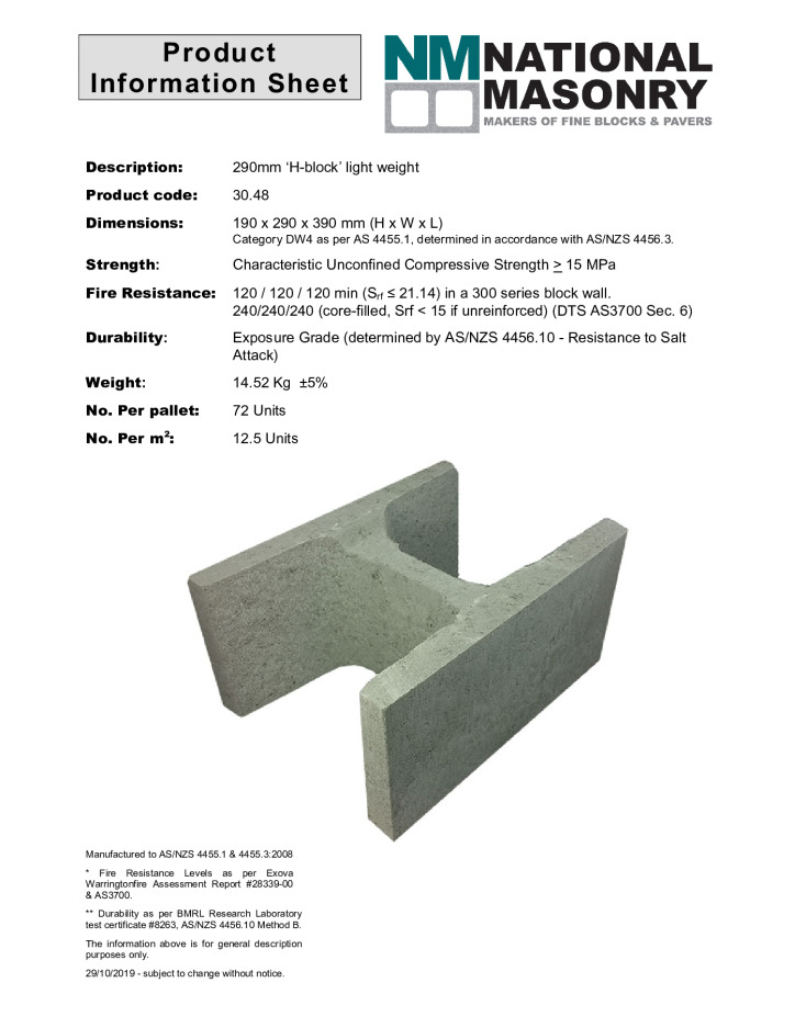 thumbnail of National-Masonry-SQLD-NSW-Technical-Data-Sheet-30-48